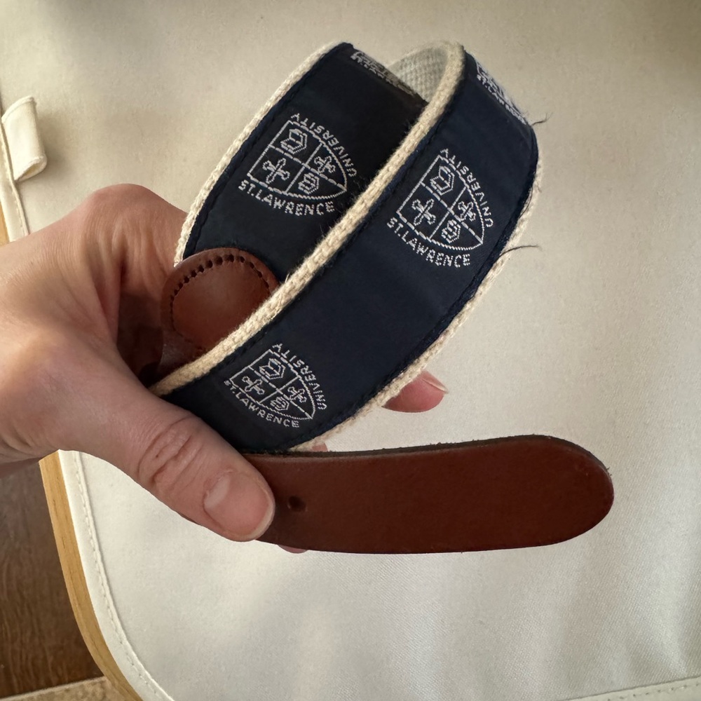 St Lawrence University Preppy Belt